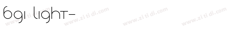 BGI Light字体转换